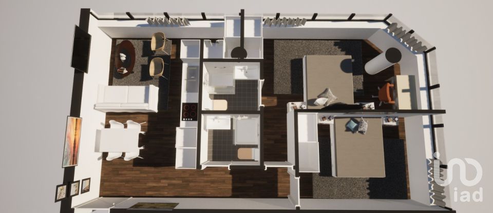 Appartement T2 à Valença, Cristelo Covo e Arão de 66 m²