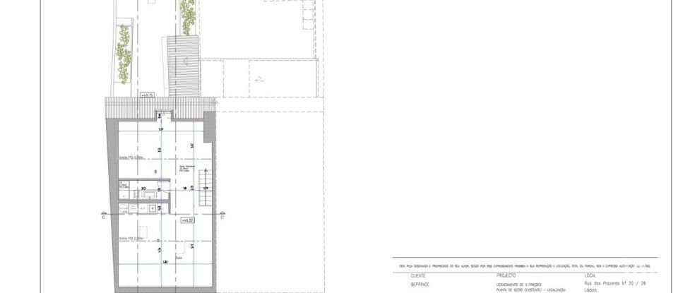 Estúdio T0 em Misericórdia de 29 m²