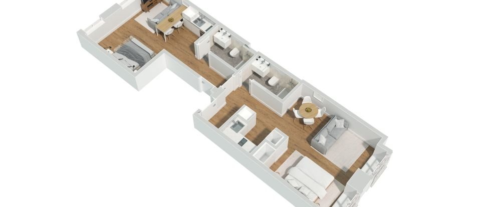 Apartment T2 in Santa Marinha E São Pedro Da Afurada of 82 m²