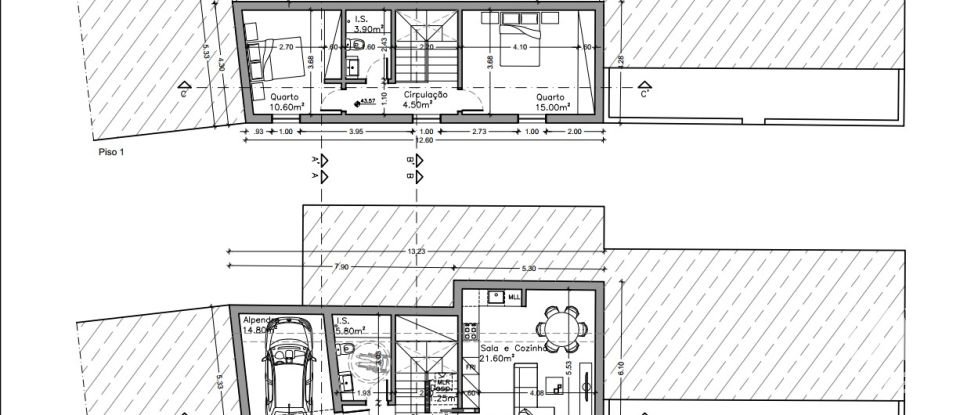 Habitação T2 em Nadadouro de 110 m²