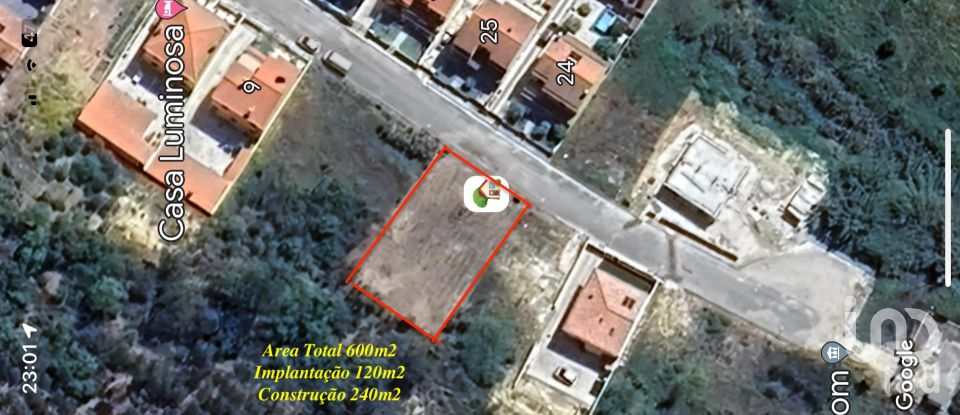 Building land in Santarém (Marvila), Santa Iria Da Ribeira De Santarém, Santarém (São Salvador) E Santarém (São Nicolau) of 600 m²