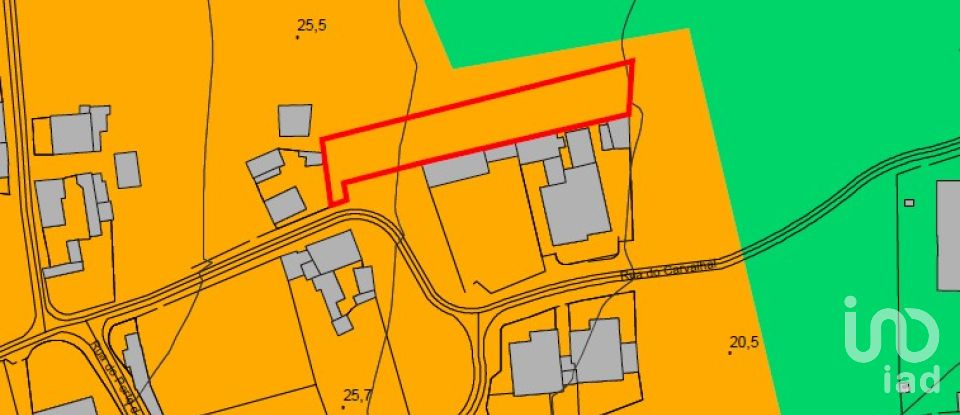 Terreno em Monte Real e Carvide de 1 350 m²