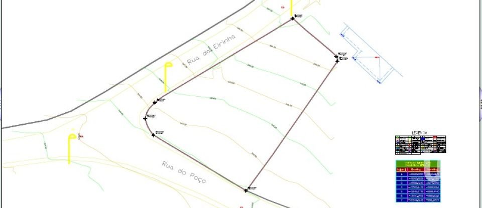 Terrain à bâtir à Fátima de 1 000 m²