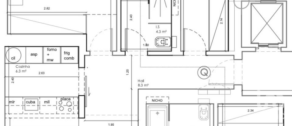 Appartement T2 à Estrela de 121 m²