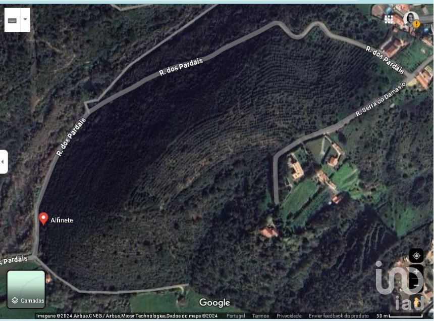 Terrain à Carvoeira de 2 188 m²