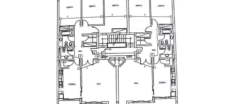 Apartamento T3 em Montalvo de 109 m²