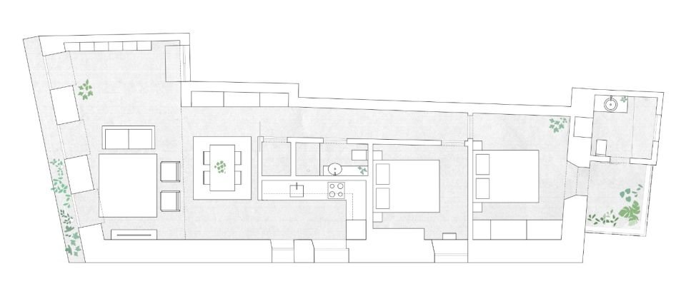 Apartamento T2 em Misericórdia de 103 m²