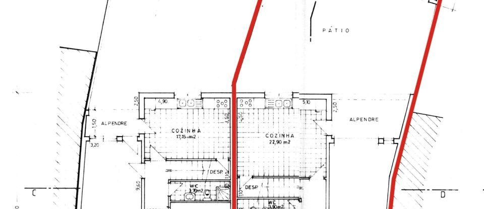 Town house T3 in Ovar, São João, Arada e São Vicente de Pereira Jusã of 161 m²