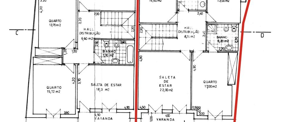 Casa de Cidade T3 em Ovar, São João, Arada e São Vicente de Pereira Jusã de 161 m²