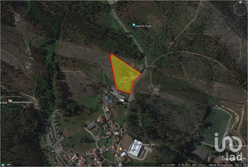 Land in Campo e Sobrado of 6,300 m²