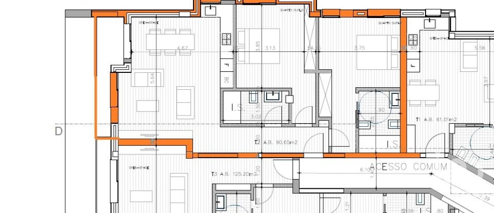 Apartamento T2 em Canidelo de 81 m²