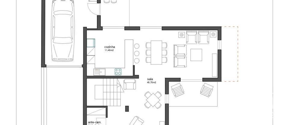 Terreno em Encarnação de 370 m²