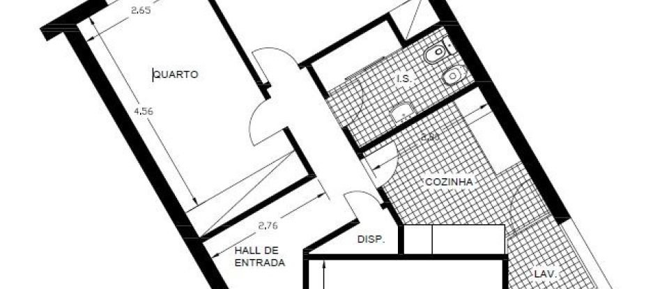 Apartamento T2 em Lordelo Do Ouro E Massarelos de 85 m²