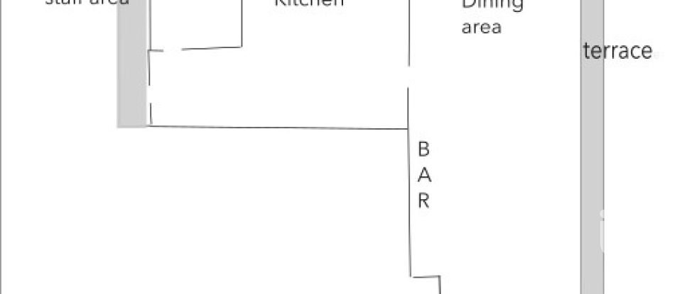 Boutique/Local commercial à Seia, São Romão e Lapa dos Dinheiros de 114 m²