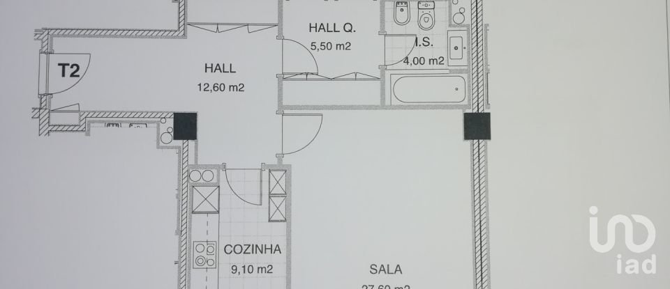 Apartamento T2 em Lumiar de 102 m²