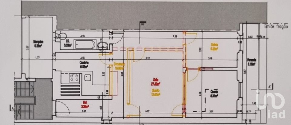 Apartamento T1 em São Vicente de 75 m²