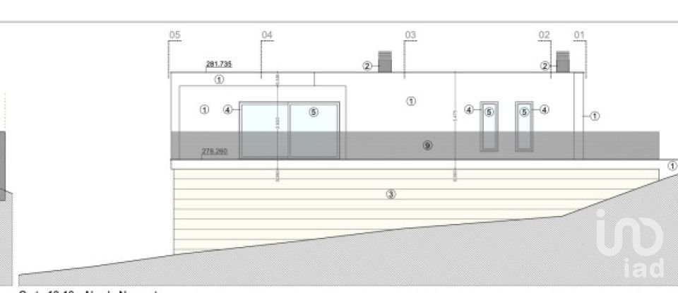 Land in São Brás de Alportel of 3,538 m²