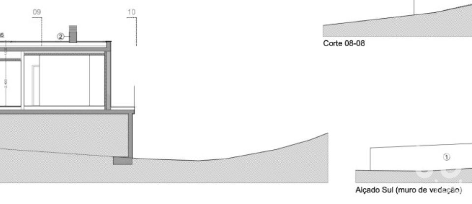 Terrain à São Brás de Alportel de 3 538 m²