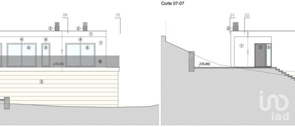 Terreno em São Brás de Alportel de 3 538 m²