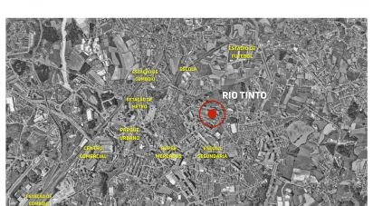 Land in Rio Tinto of 828 m²