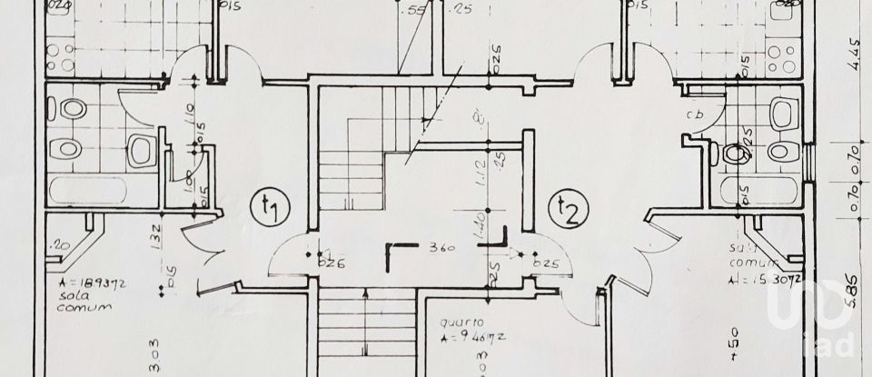 Appartement T1 à Seixal, Arrentela e Aldeia de Paio Pires de 60 m²