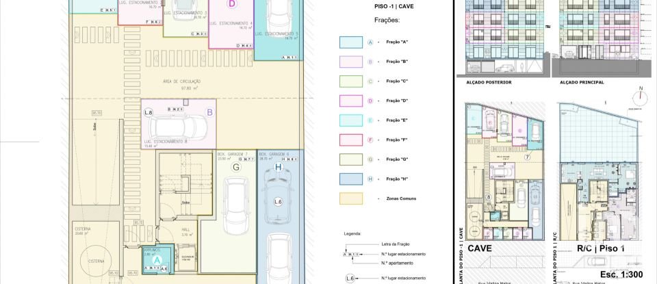 Appartement T2 à Alfena de 86 m²