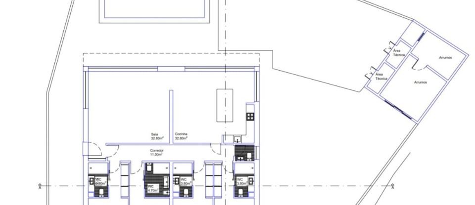 House T4 in Custóias, Leça do Balio e Guifões of 185 m²