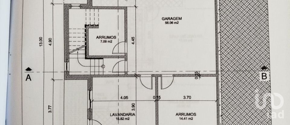 Casa T3 em Figueiró (Santiago e Santa Cristina) de 390 m²