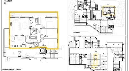 Apartment T3 in Vila Real of 146 m²