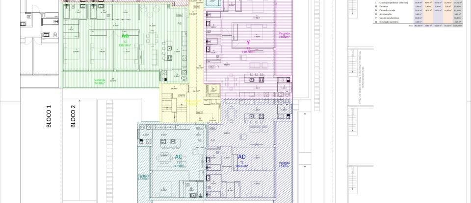 Appartement T2 à Gondomar (São Cosme), Valbom e Jovim de 158 m²