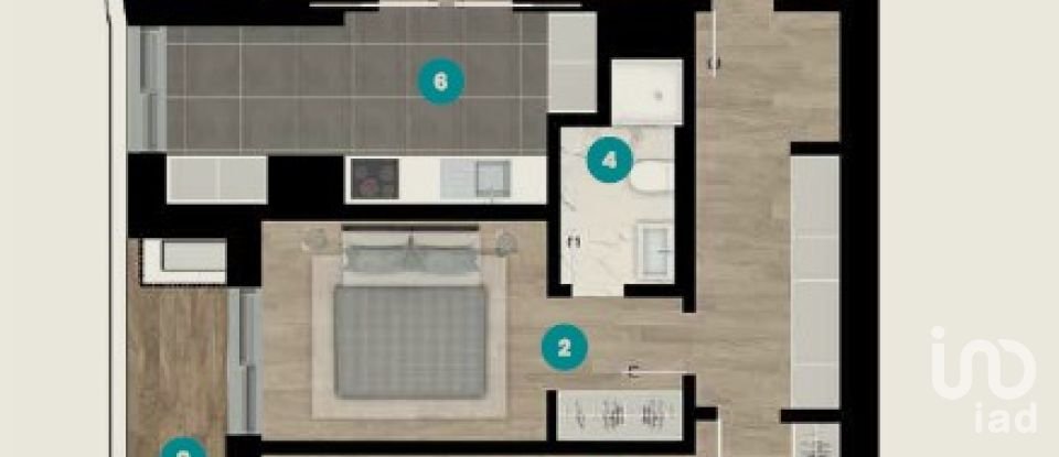 Appartement T2 à Lumiar de 121 m²