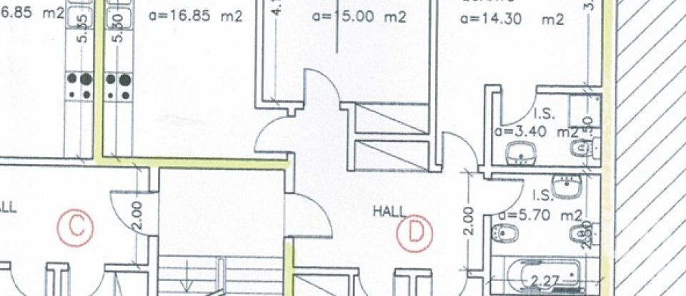 Apartamento T3 em Lamas e Cercal de 147 m²