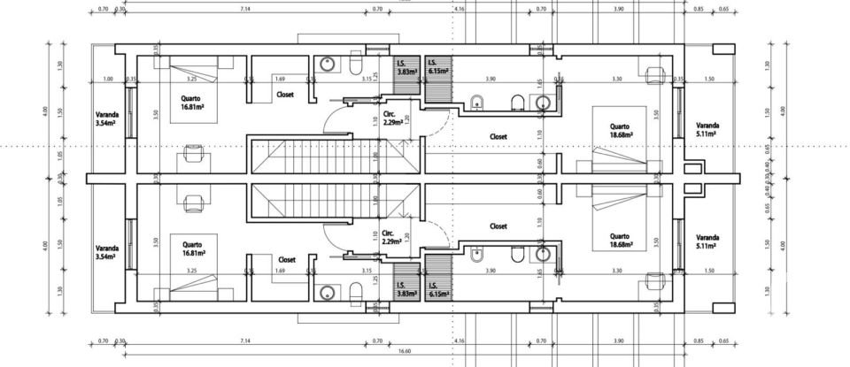 Gîte T3 à Fernão Ferro de 140 m²