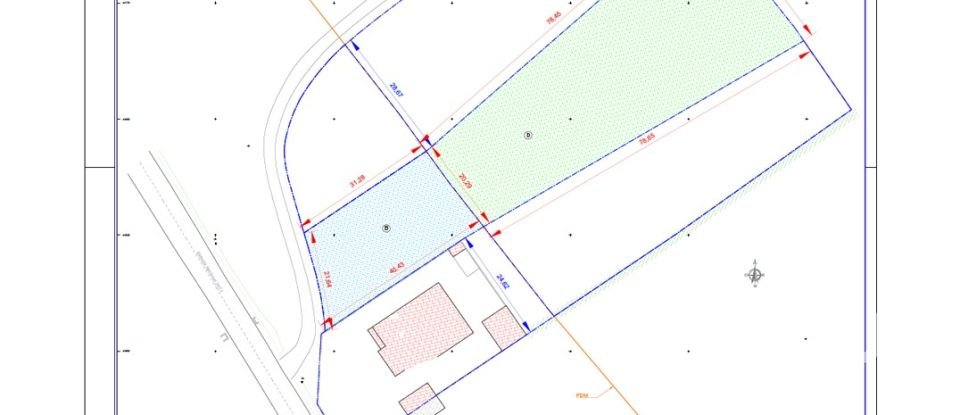 Terrain à Lourinhã e Atalaia de 2 849 m²