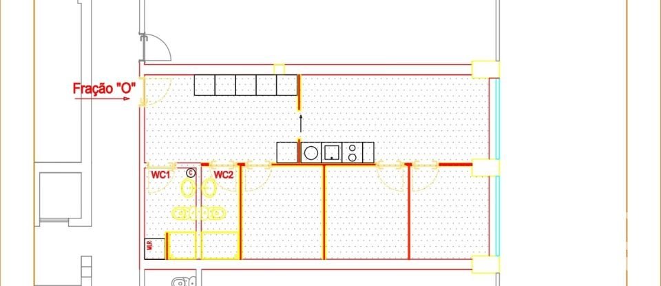 Apartment T1 in Glória E Vera Cruz of 60 m²