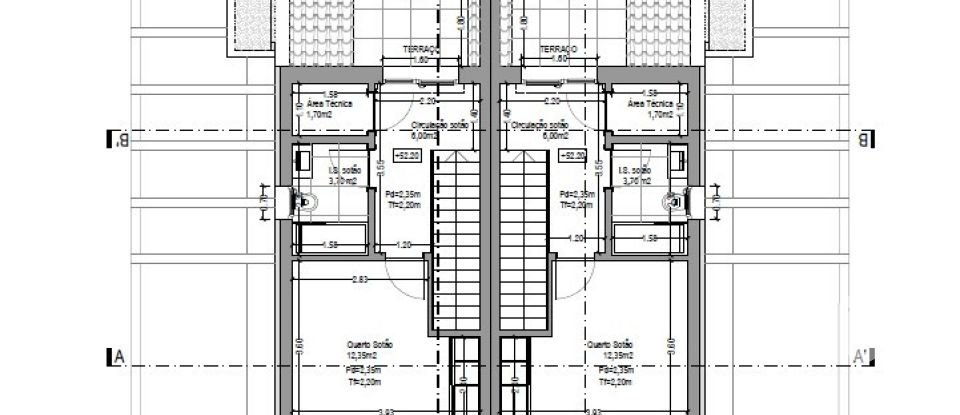 Maison T3 à Fernão Ferro de 140 m²