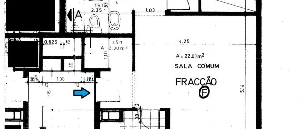 Apartment T2 in Olhão of 80 m²