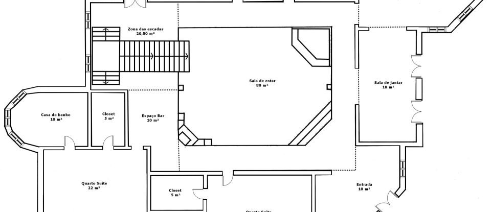 Casa / Villa T5 em Bombarral e Vale Covo de 902 m²