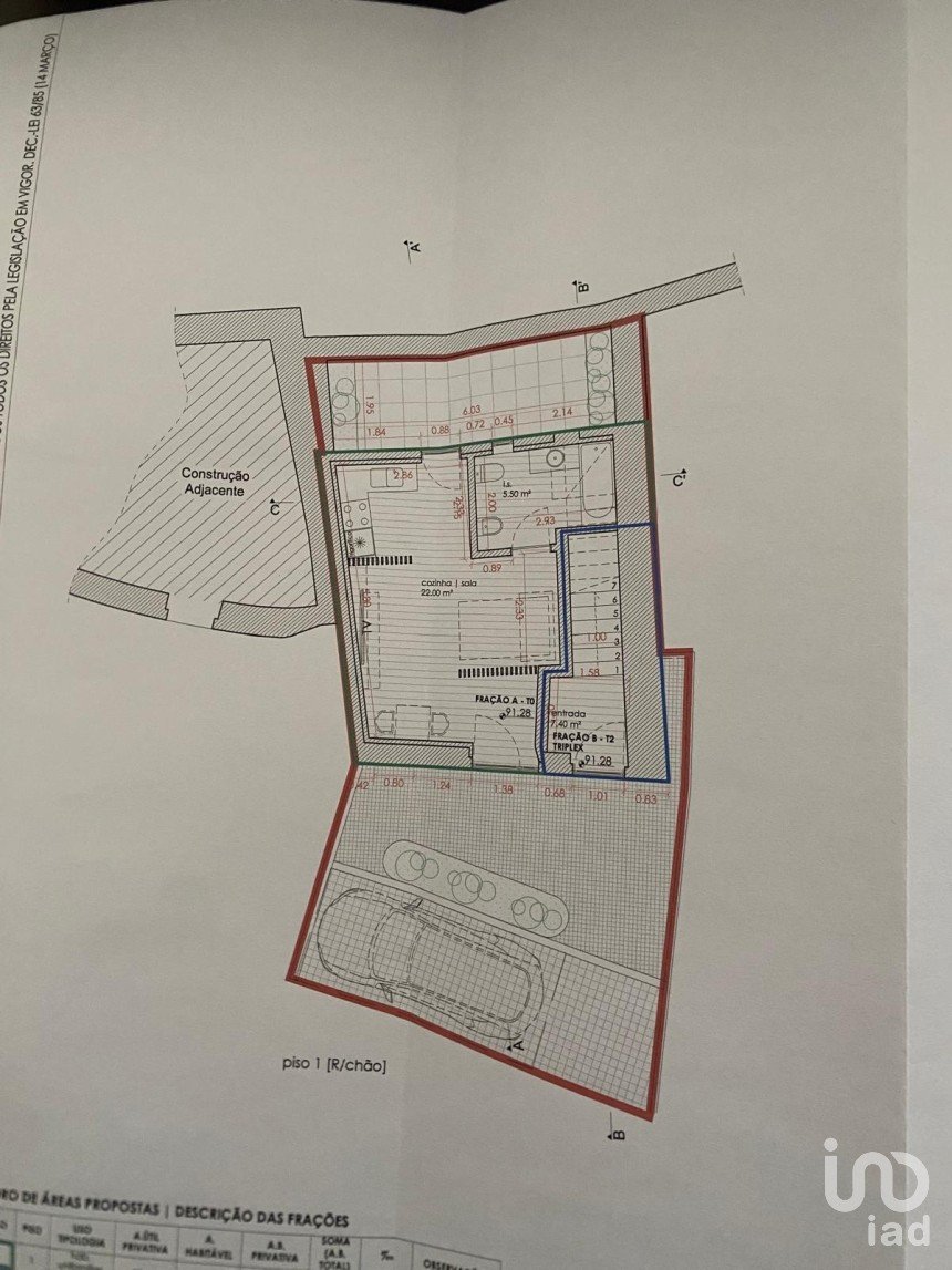 Estúdio T0 em Arcos de Valdevez (Salvador), Vila Fonche e Parada de 28 m²