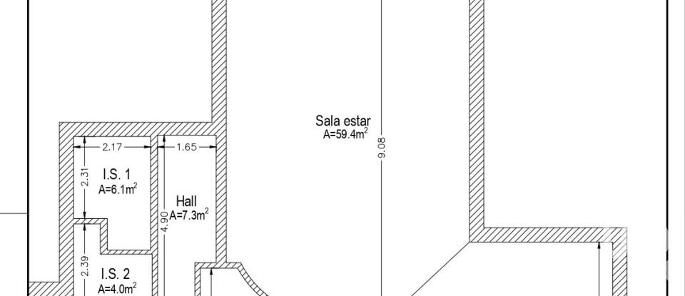 Casa / Villa T7 em Abrigada e Cabanas de Torres de 649 m²