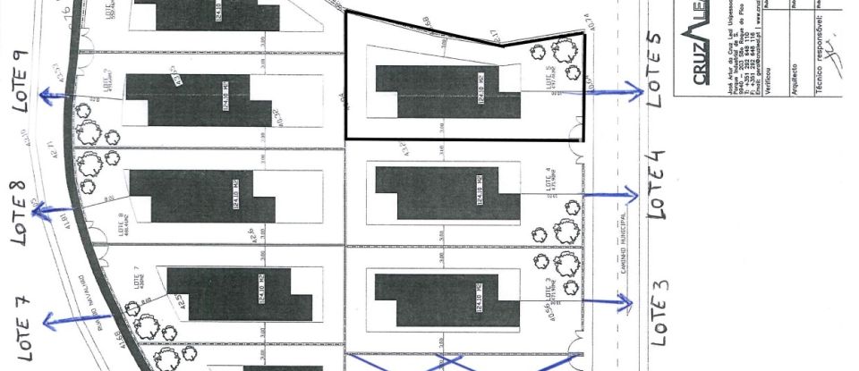 Terreno em Santo António de 497 m²