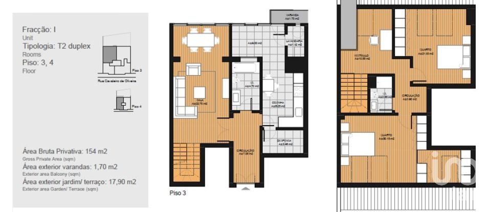 Duplex T2 in Arroios of 154 m²