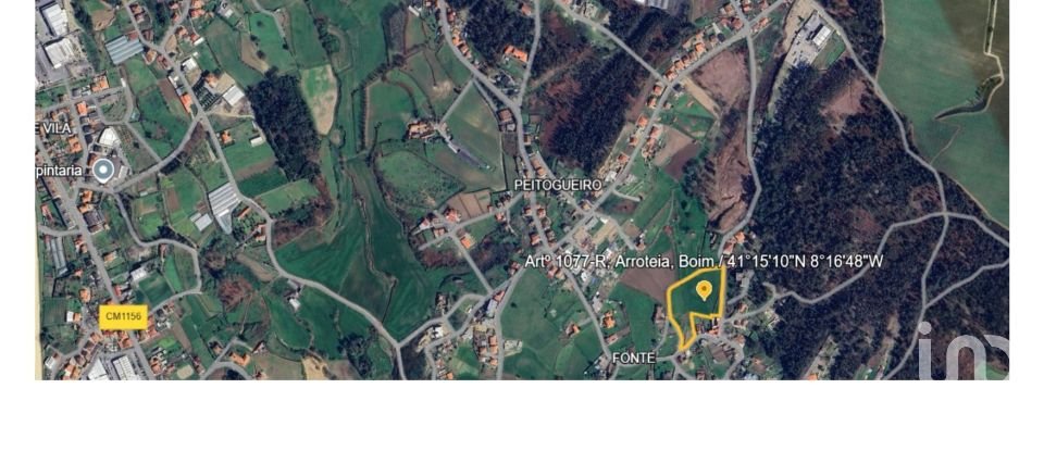 Building land in Cristelos, Boim e Ordem of 11,327 m²