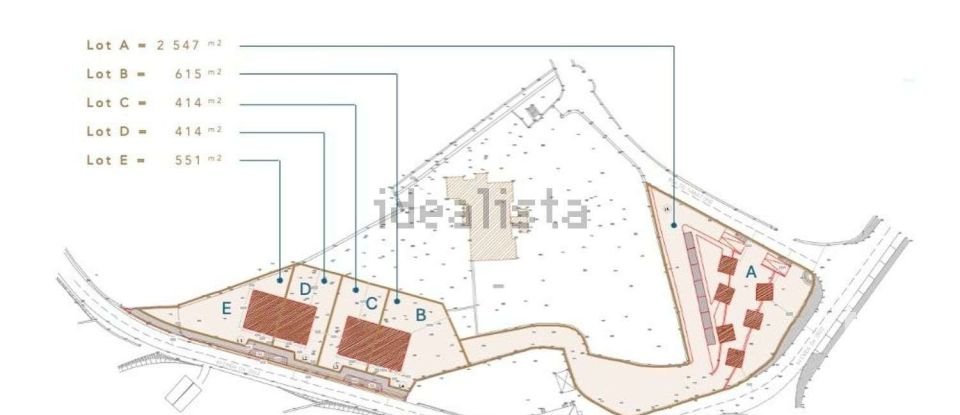 Terreno em Louredo de 4 608 m²