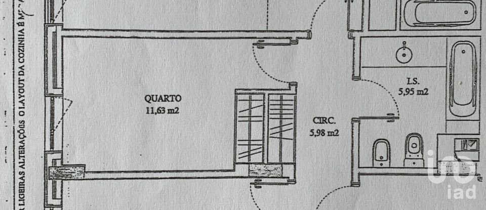 Apartamento T3 em Campolide de 140 m²