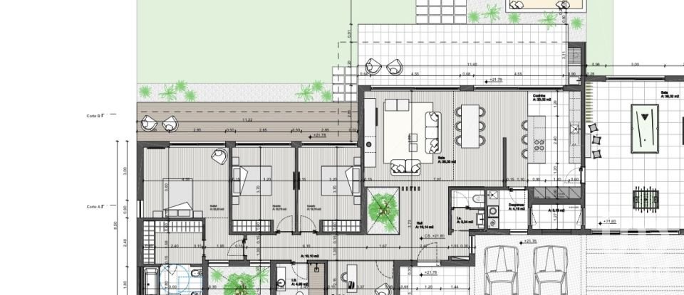 Maison T4 à Poceirão e Marateca de 233 m²