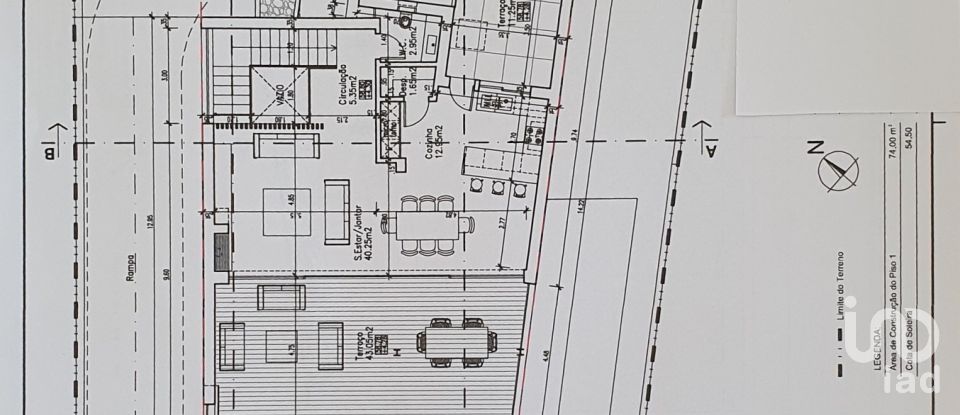 Terrain à São Gonçalo De Lagos de 598 m²