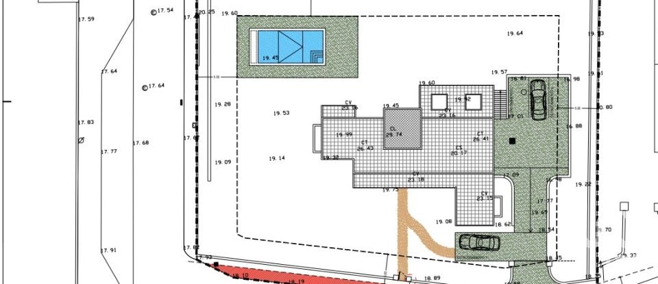 Maison T4 à Quarteira de 487 m²