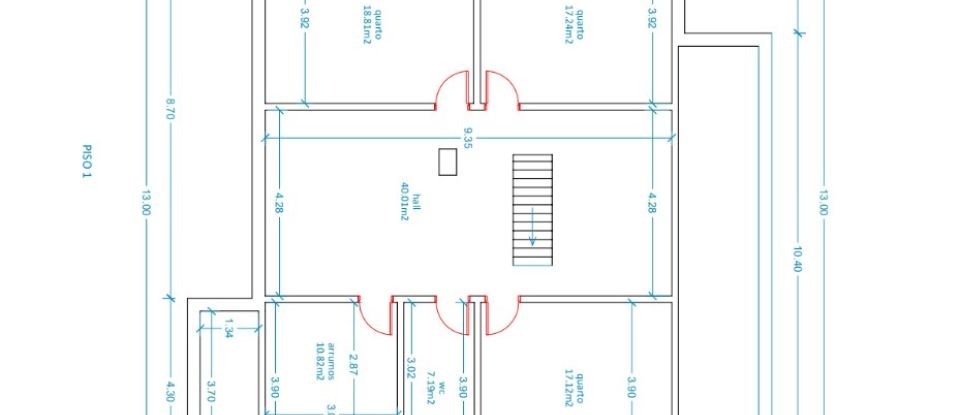 Gîte T6 à Olho Marinho de 265 m²