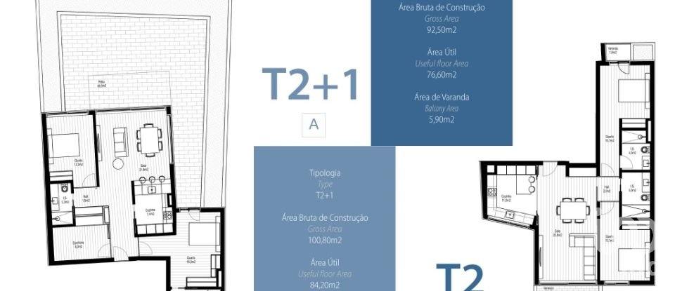 Appartement T3 à Paranhos de 123 m²